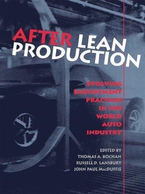cover image of After Lean Production